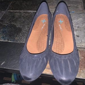 Baretraps Posture Plus Women's Slip-on Wedge Comfort Shoes Black Sz 8